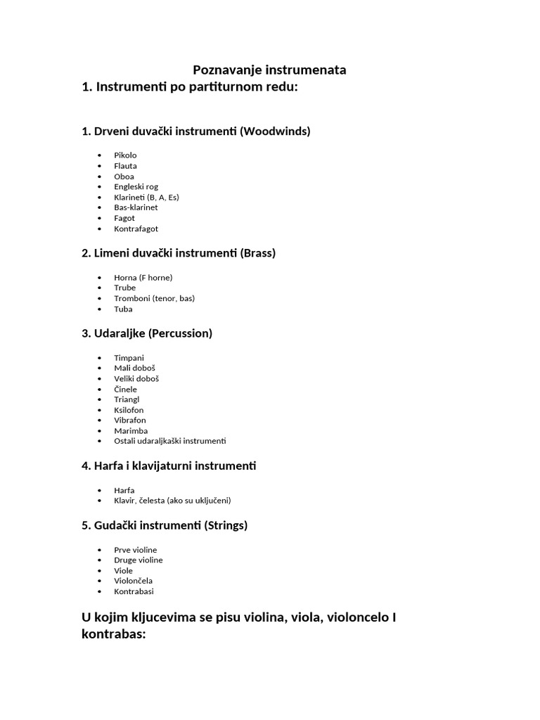 Gudacki Instrumenti | PDF