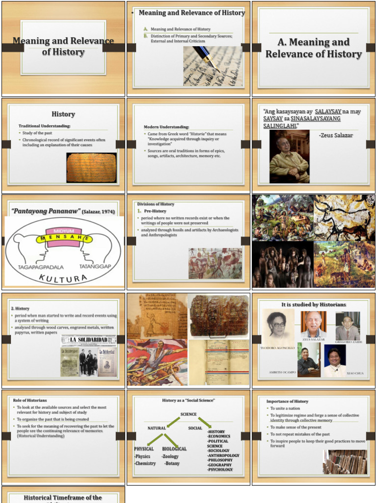 Understanding the Importance of History | PDF | Liberal Arts Education ...