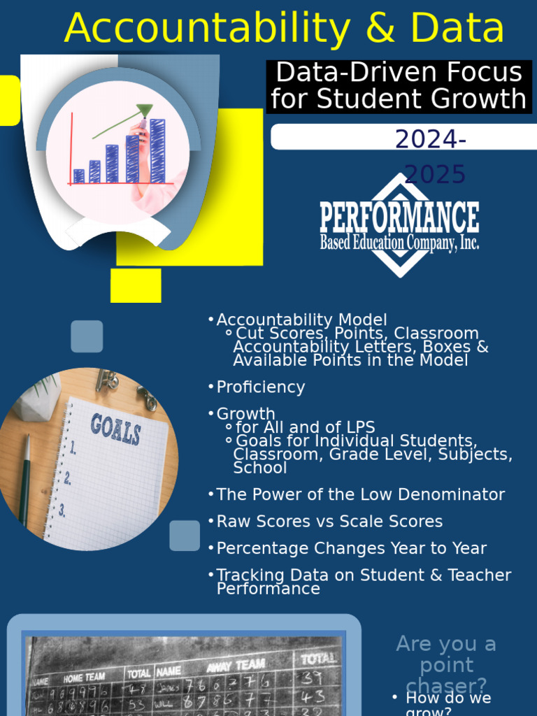 Data-Driven Accountability Model 2024-2025 | PDF