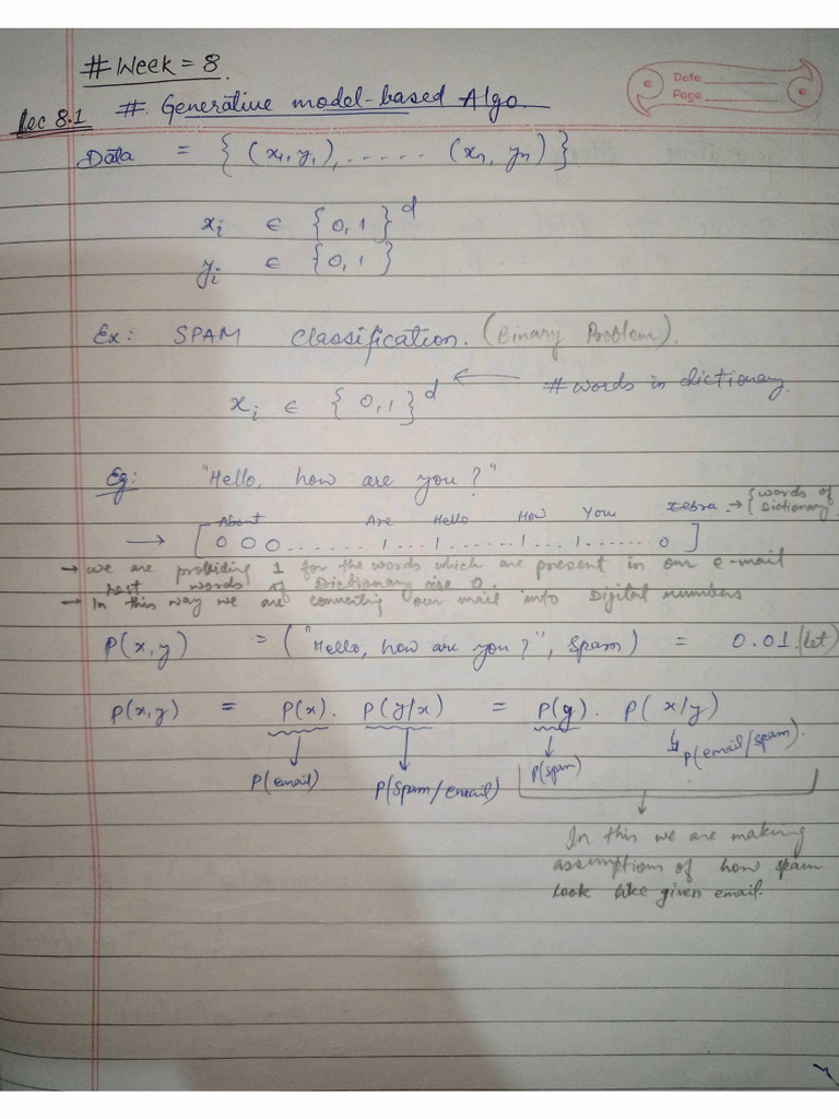 MLT Week 8 Lectures Notes | PDF