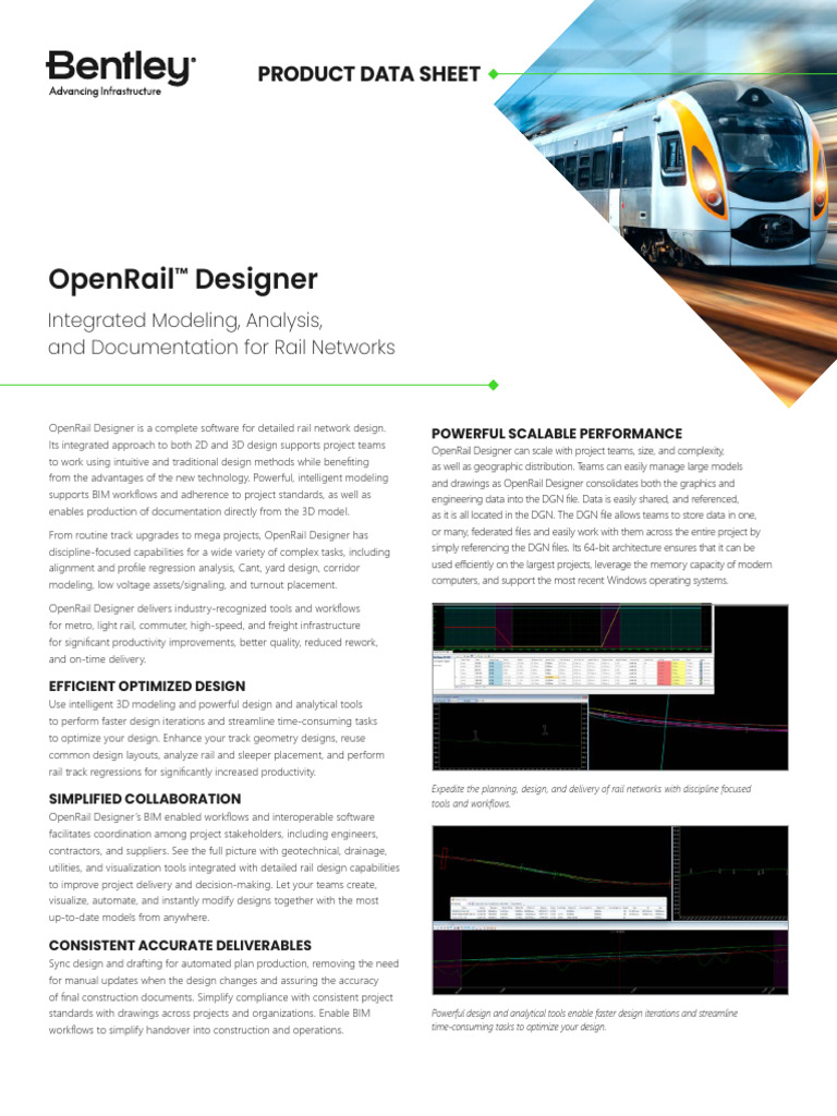 OpenRail Designer: Rail Design Software | PDF | Building Information ...
