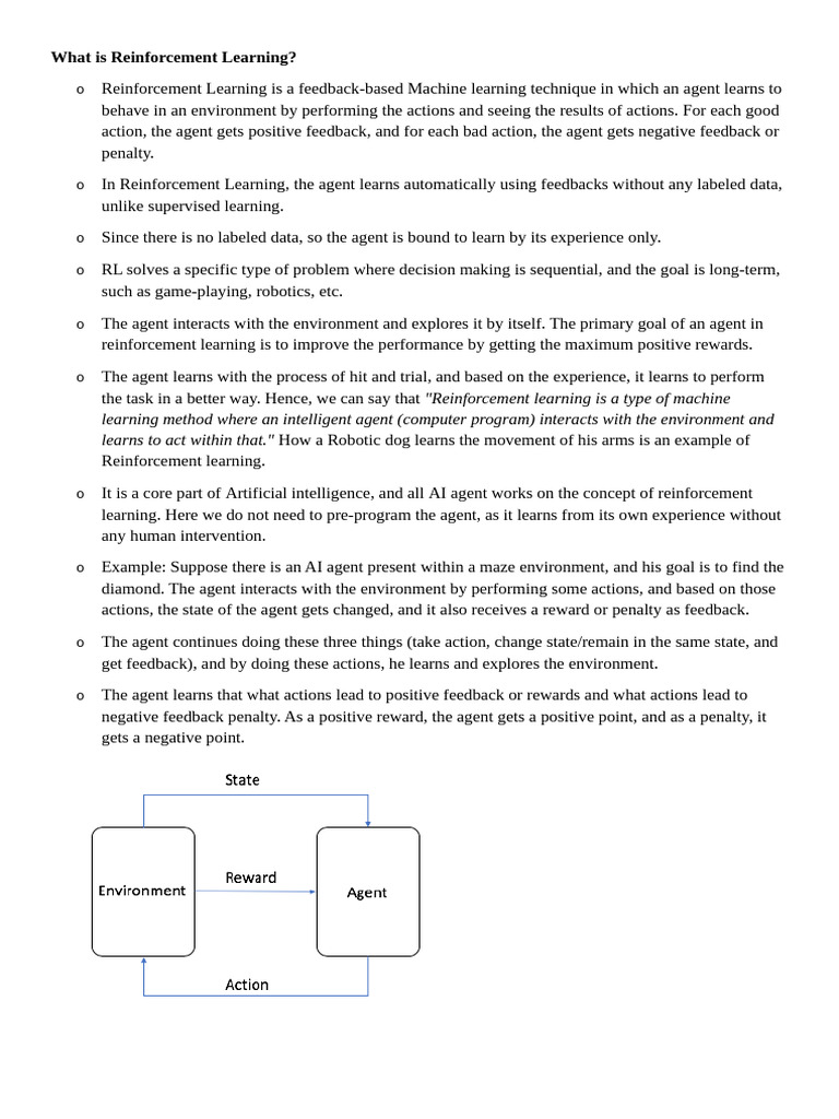 Understanding Reinforcement Learning Basics | PDF | Cognitive Science ...