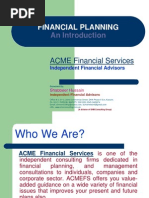 Financial Planning: An Introduction