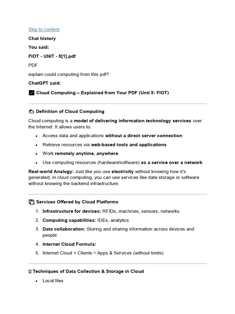 Skip To Content | PDF | Cloud Computing | Software As A Service