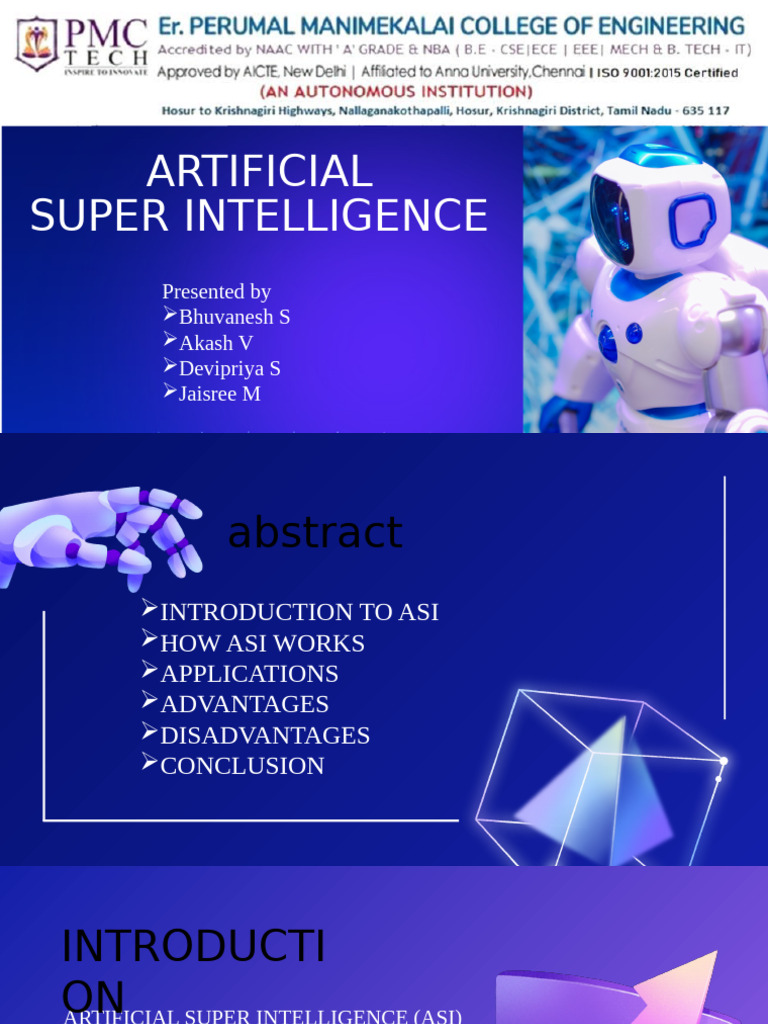 Artificial Super Intelligence | PDF | Artificial Intelligence ...