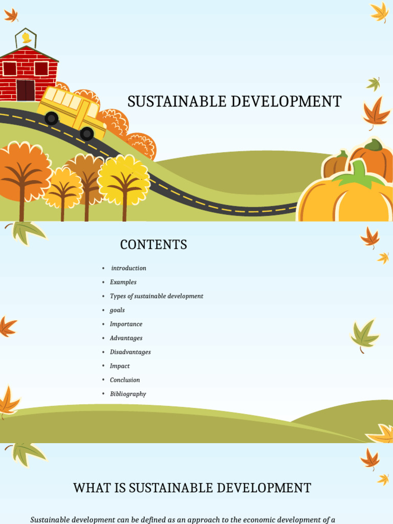 Overview of Sustainable Development | PDF | Sustainability ...
