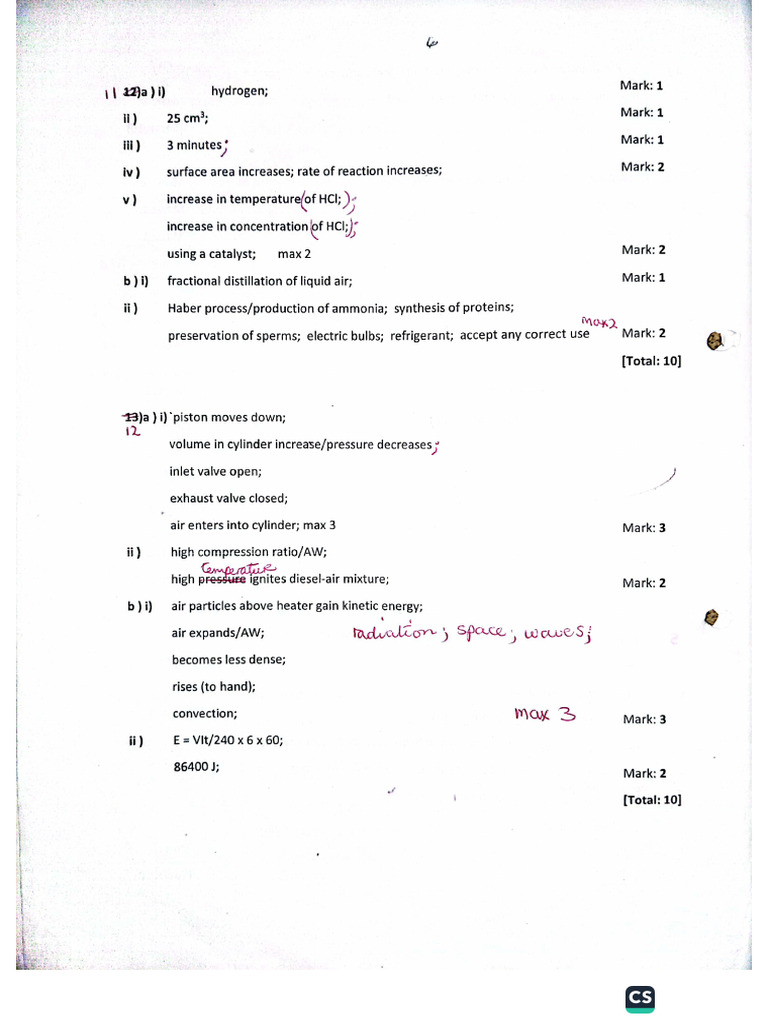 Combined Science..Nov 2018 P2 - 22 | PDF