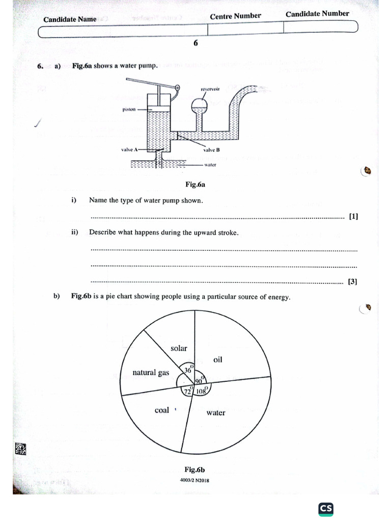 Combined Science..Nov 2018 P2 - 6 | PDF