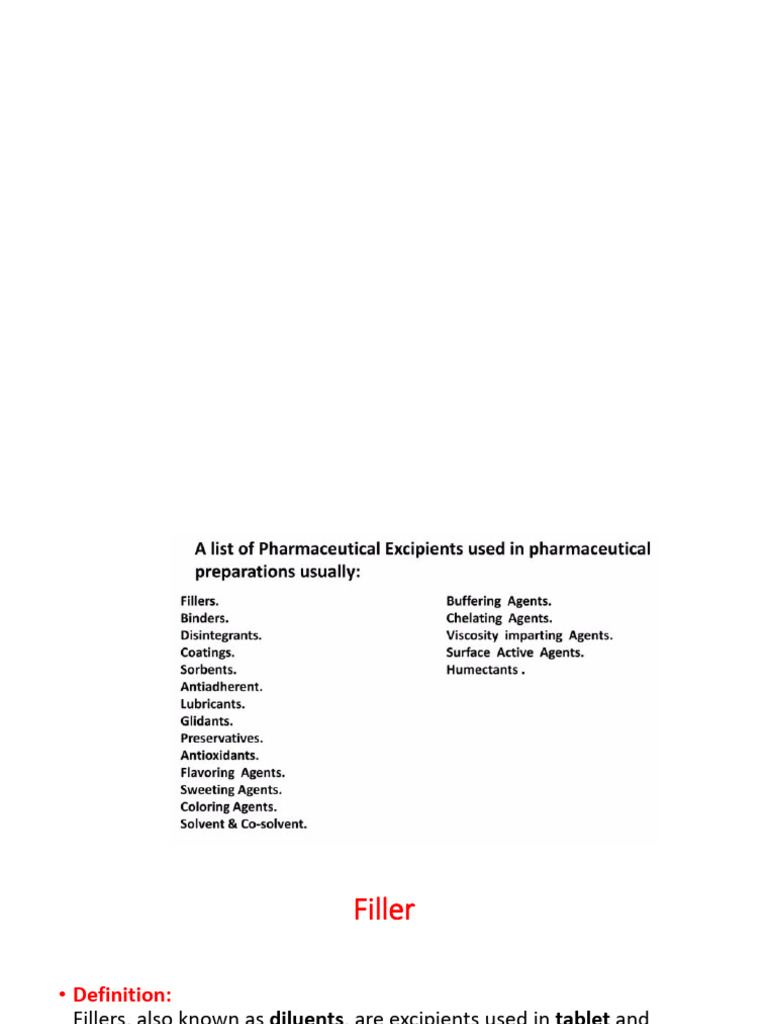 Essential Guide to Pharmaceutical Excipients | PDF | Health Sciences ...