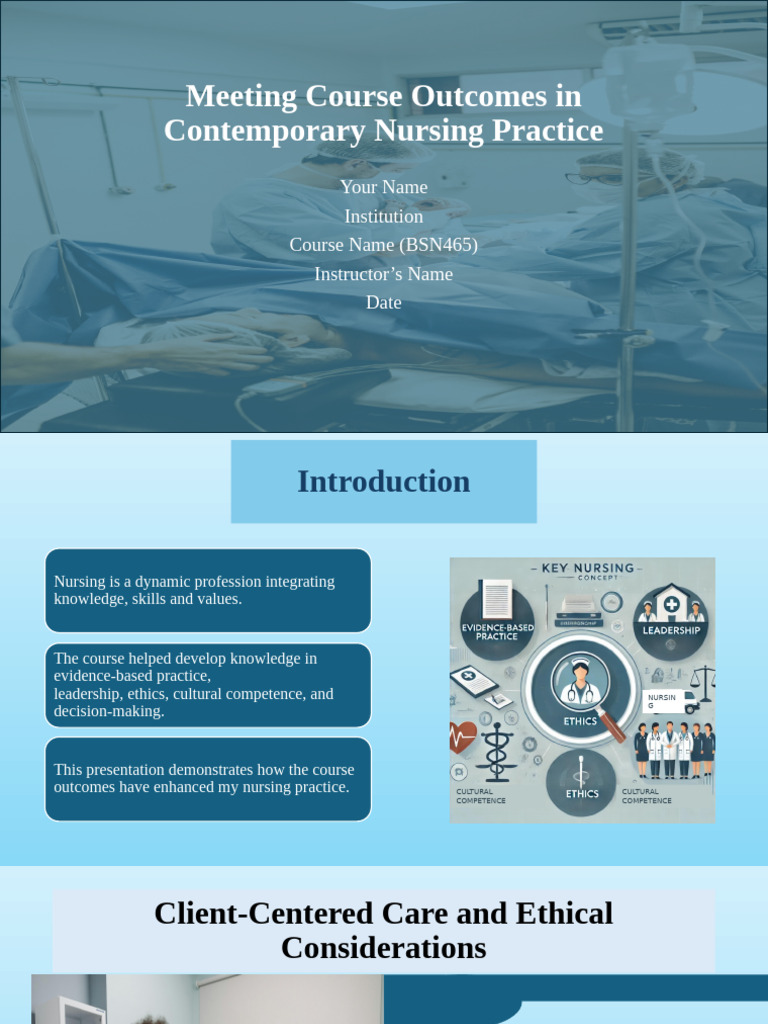 Enhancing Nursing Practice Outcomes | PDF | Nursing | Patient Safety