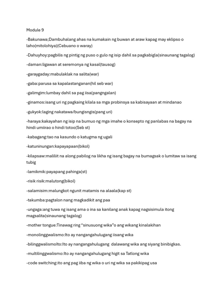 Fil 3 Finals Reviewer | PDF