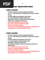 AP Nursing Council Renewal Process | PDF