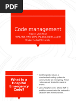 Hospital Emergency Color Codes Explained | PDF | Emergency | Health Care