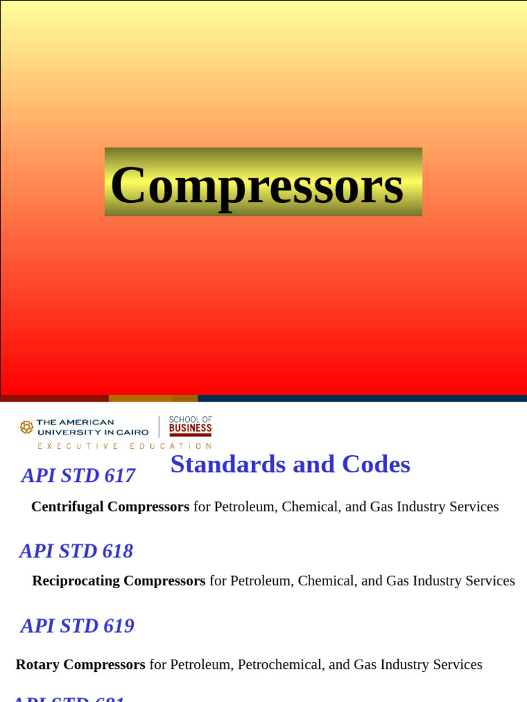 A Oil and Gas Terminologies Presentation - Compressors | PDF | Pump ...