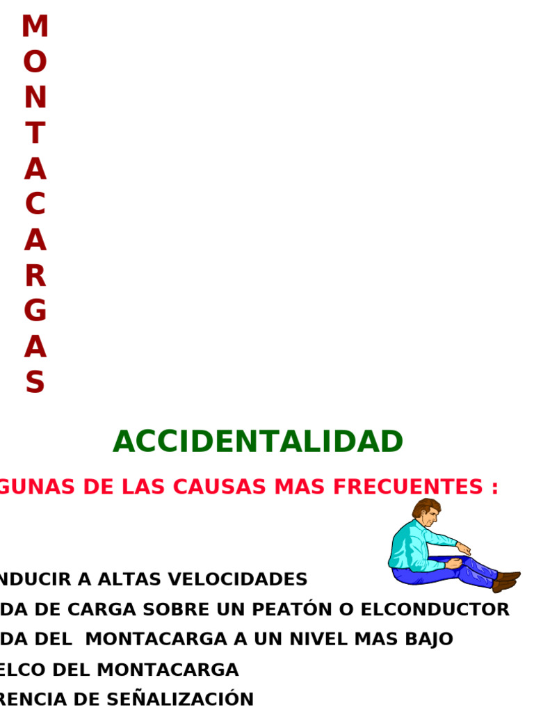Seguridad en el Manejo de Montacargas | PDF | Máquina elevadora ...