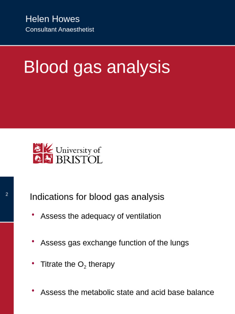 Understanding Arterial Blood Gas Analysis | PDF | Buffer Solution ...