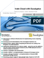 Building A Private Cloud With Eucalyptus E-Science2009 Folien 9.12.2009 v1.1