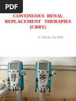 CRRT Order Set and Guidelines | PDF