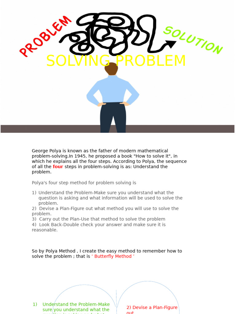 Butterfly Method - Polya Method | PDF | Litre