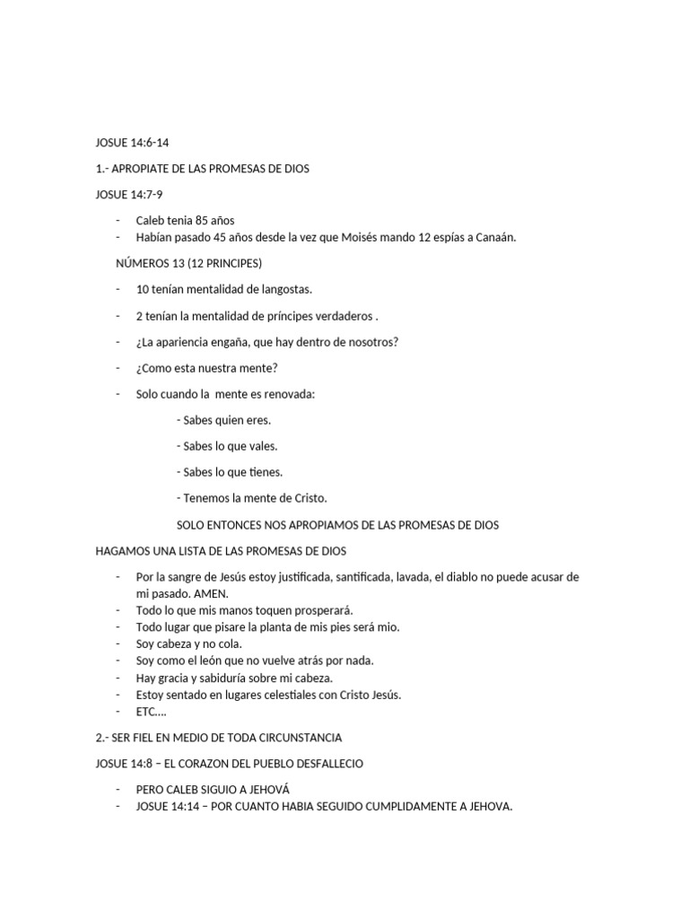 Promesas de Dios y Fe en la Adversidad | PDF | Cristo (título) | Dios