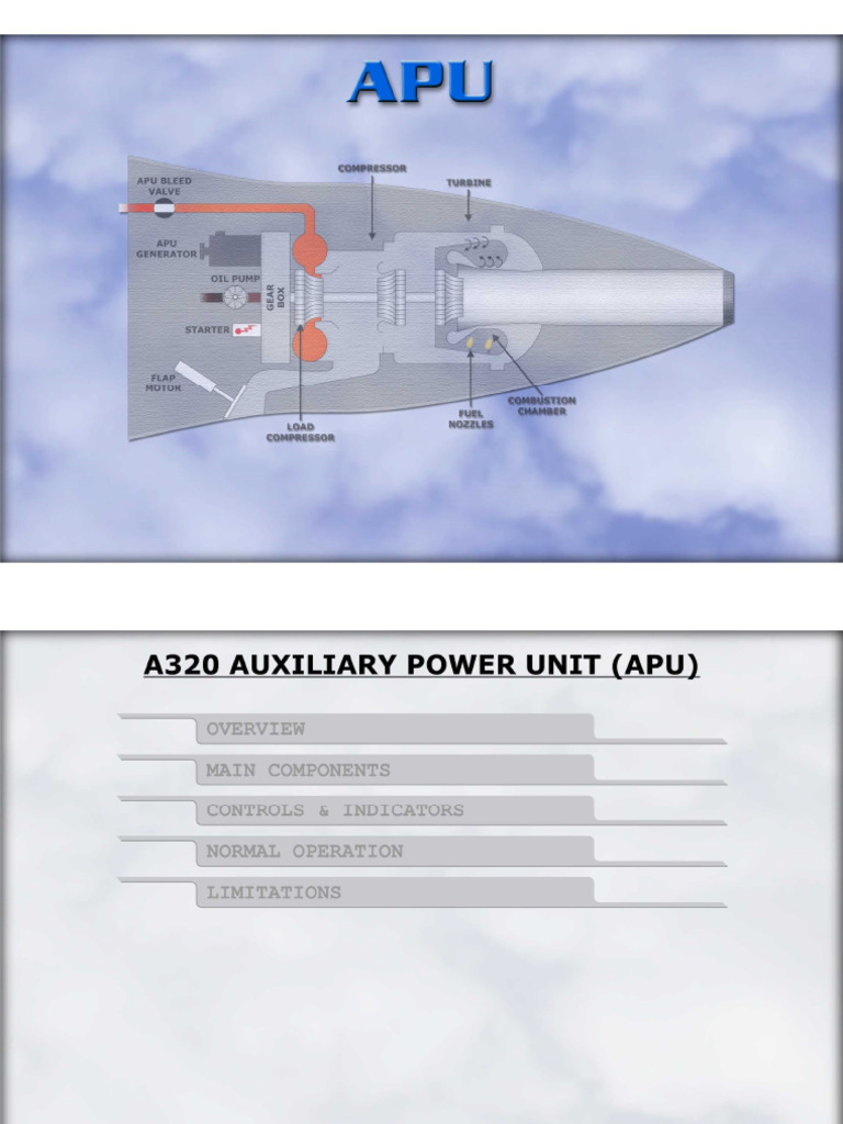 A320 Apu Ata100 Chapter 49 | PDF