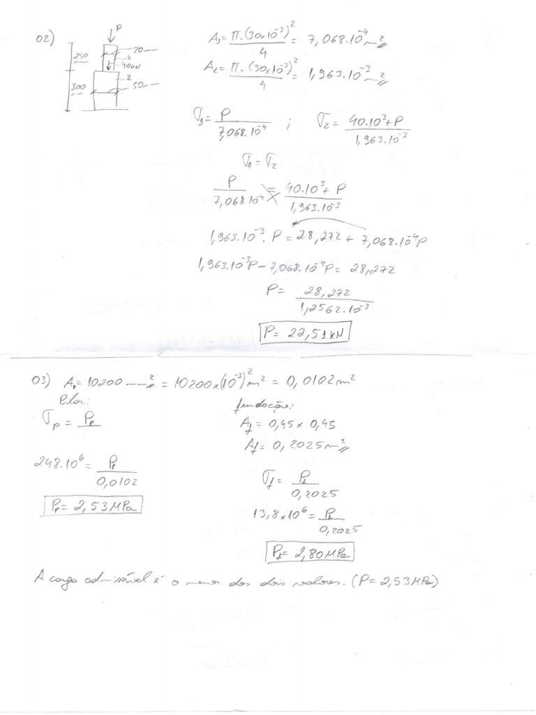 Lista 02 - R0 - Soluo | PDF