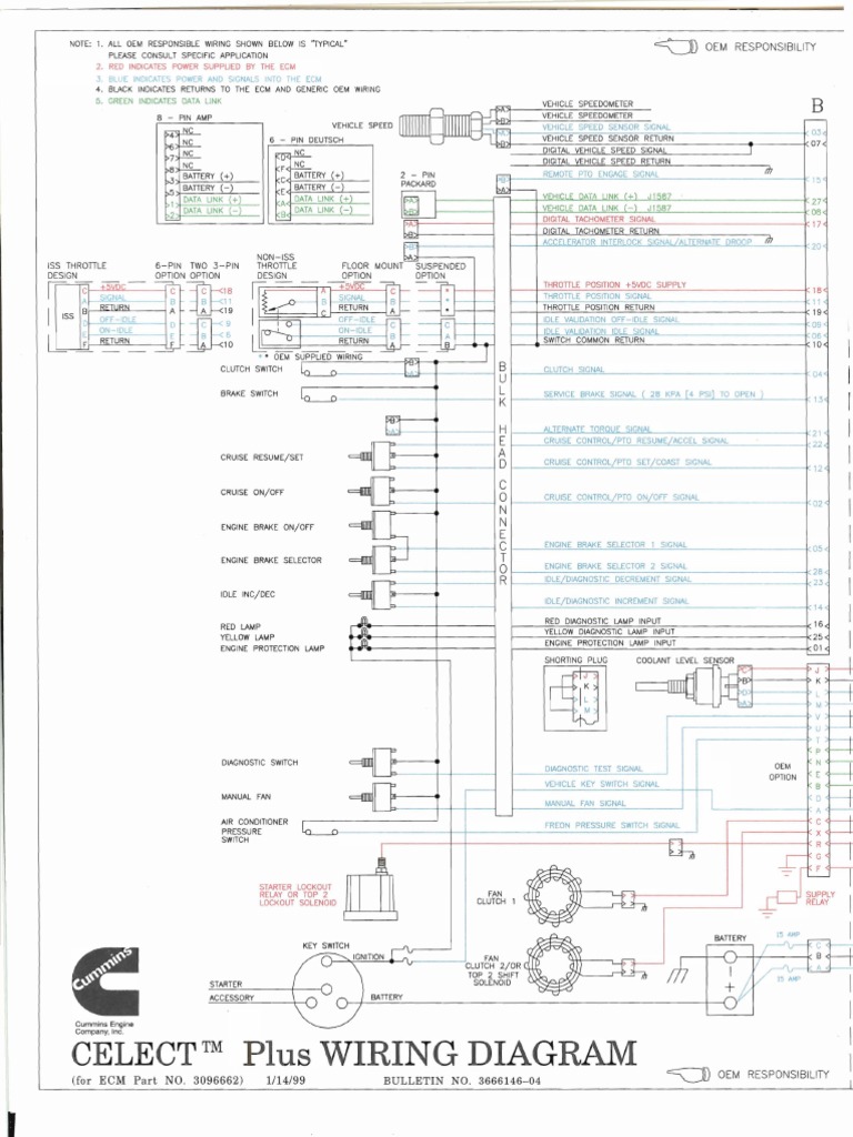 Business Industrial Cummins 4021574 Ism Cm876 Wiring Diagram Heavy Equipment Parts Accessories
