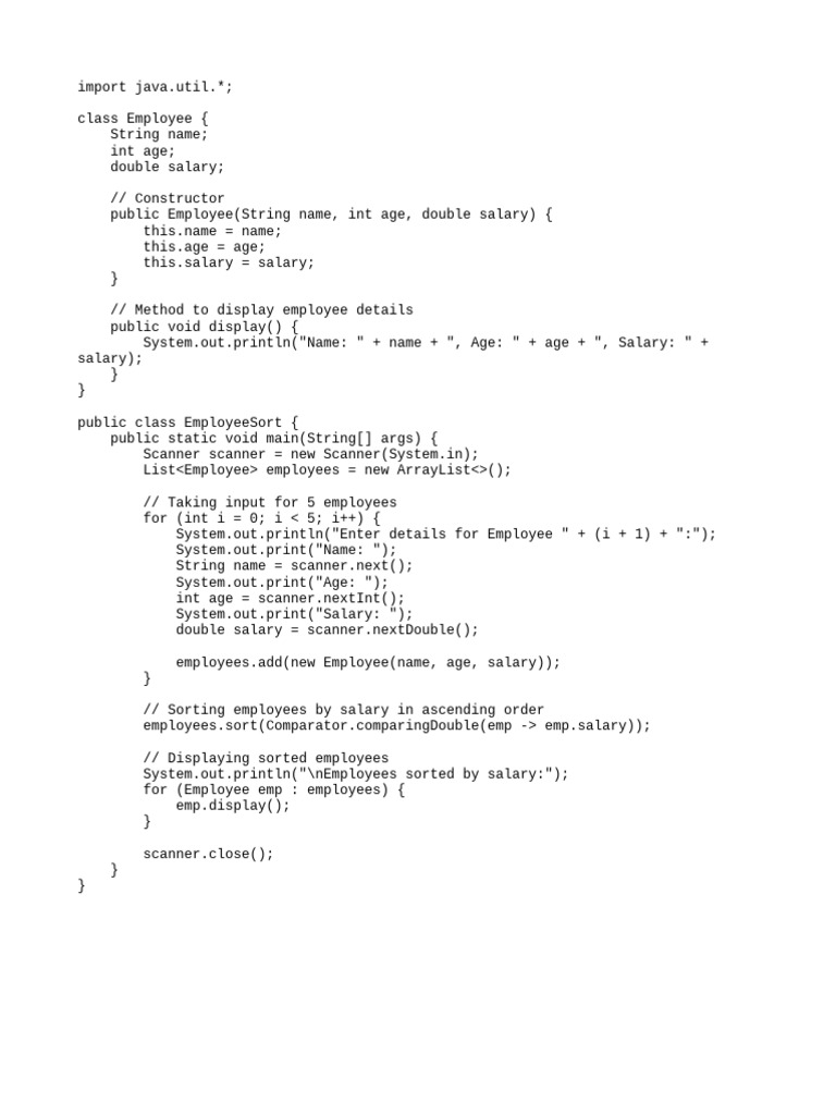 Employee | PDF