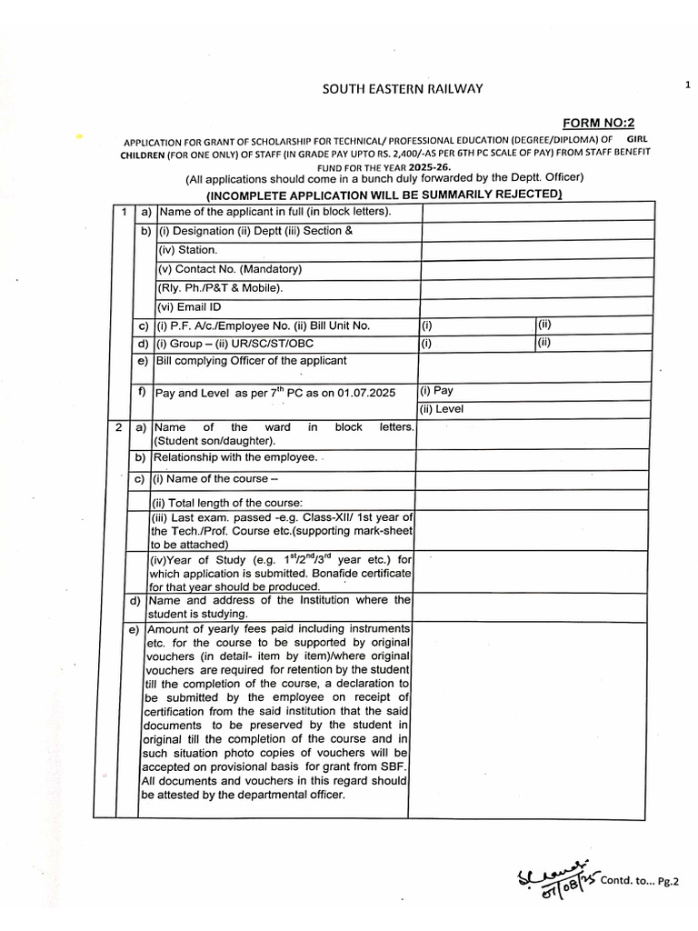 Form 2 | PDF