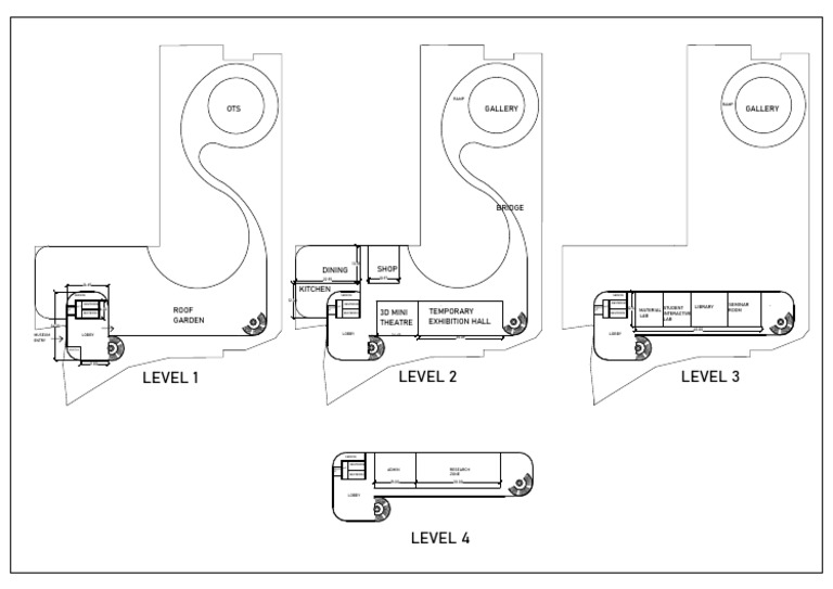 Museum Layout and Facilities Guide | PDF | Buildings And Structures