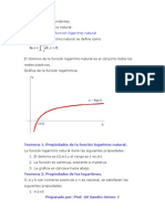 Tema I. Funciones Trascendentes