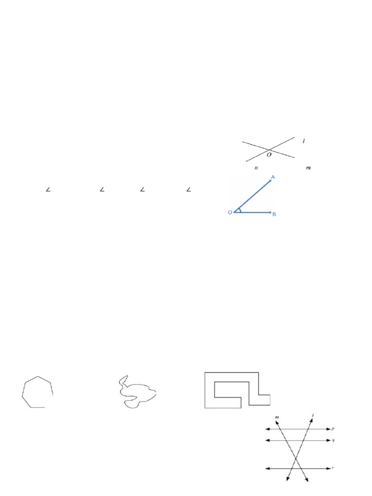 Geometry Basics: Lines and Angles | PDF