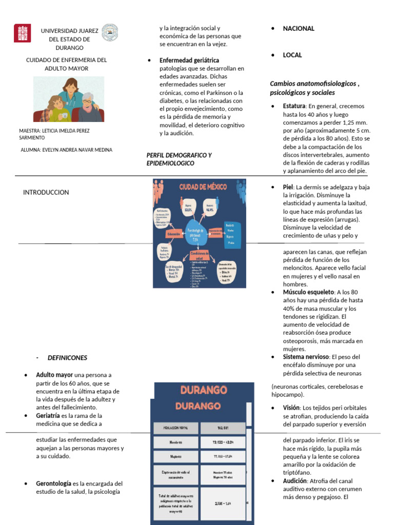 Cuidado Integral del Adulto Mayor | PDF | Aspirina | Vejez