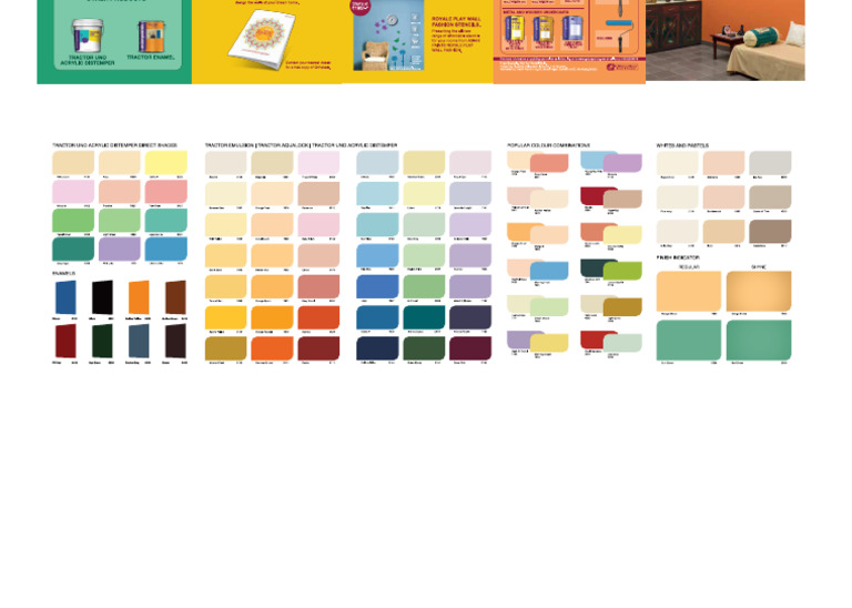 Tractor Shade Card PDF | PDF