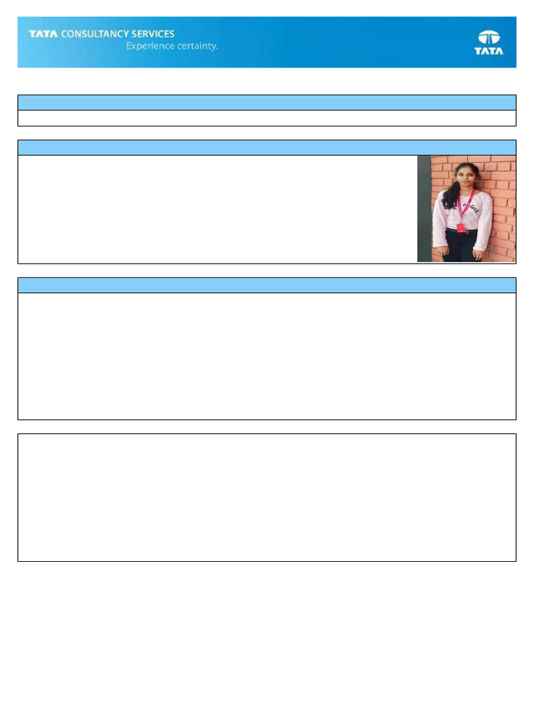 TCS Employment Application Form | PDF | Justice | Crime & Violence