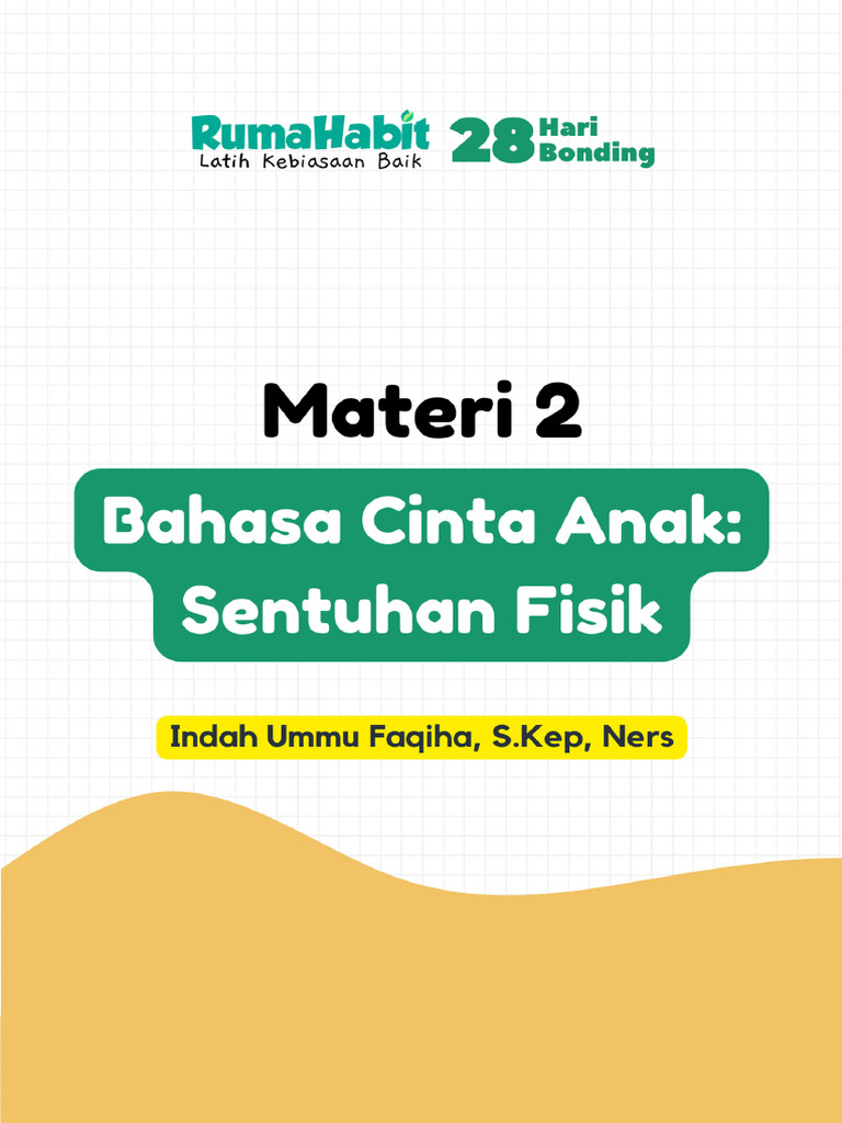 Pentingnya Sentuhan Fisik untuk Anak | PDF