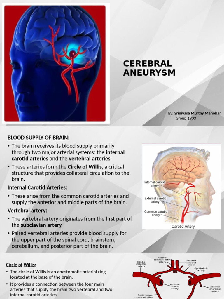 Understanding Cerebral Aneurysms | PDF | Angiography | Headache