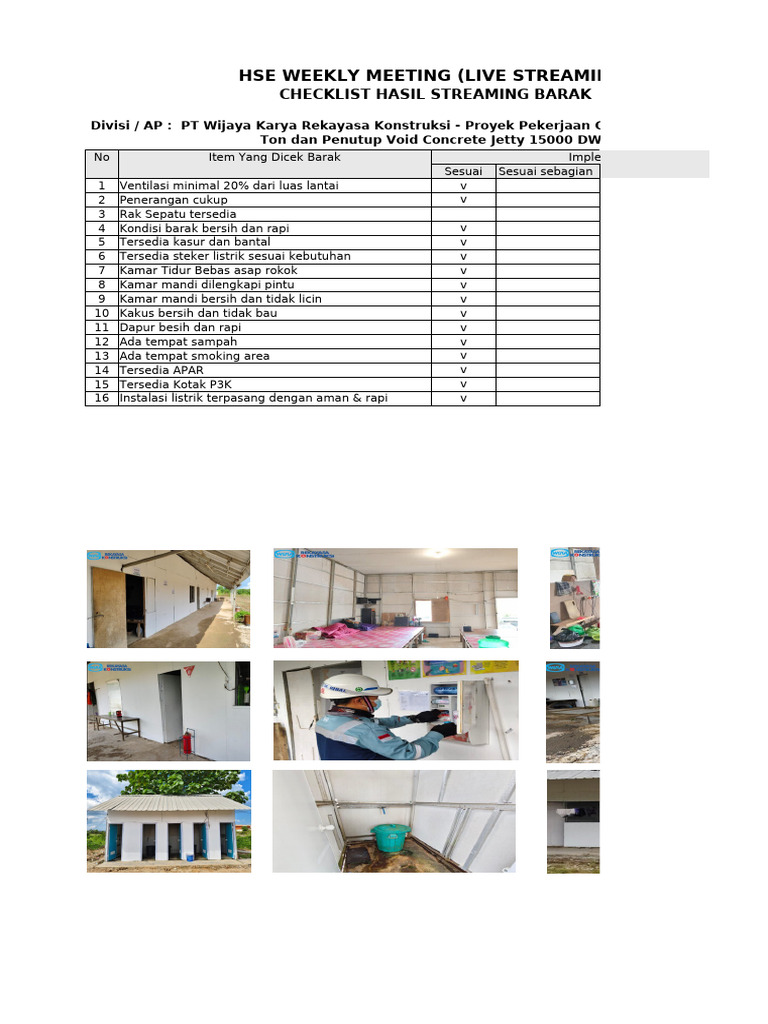 Checklist Barak HSD Tank | PDF