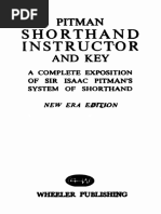 Isaac Pitman SSH or 00 Pit M | PDF | Shorthand | Consonant