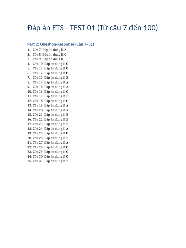 Ets Test 01 Part2 Dapan | PDF