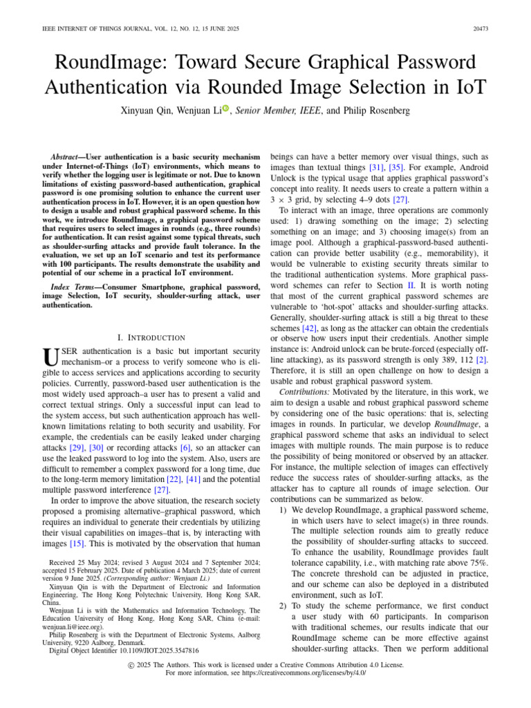 RoundImage Toward Secure Graphical Password Authentication Via Rounded ...