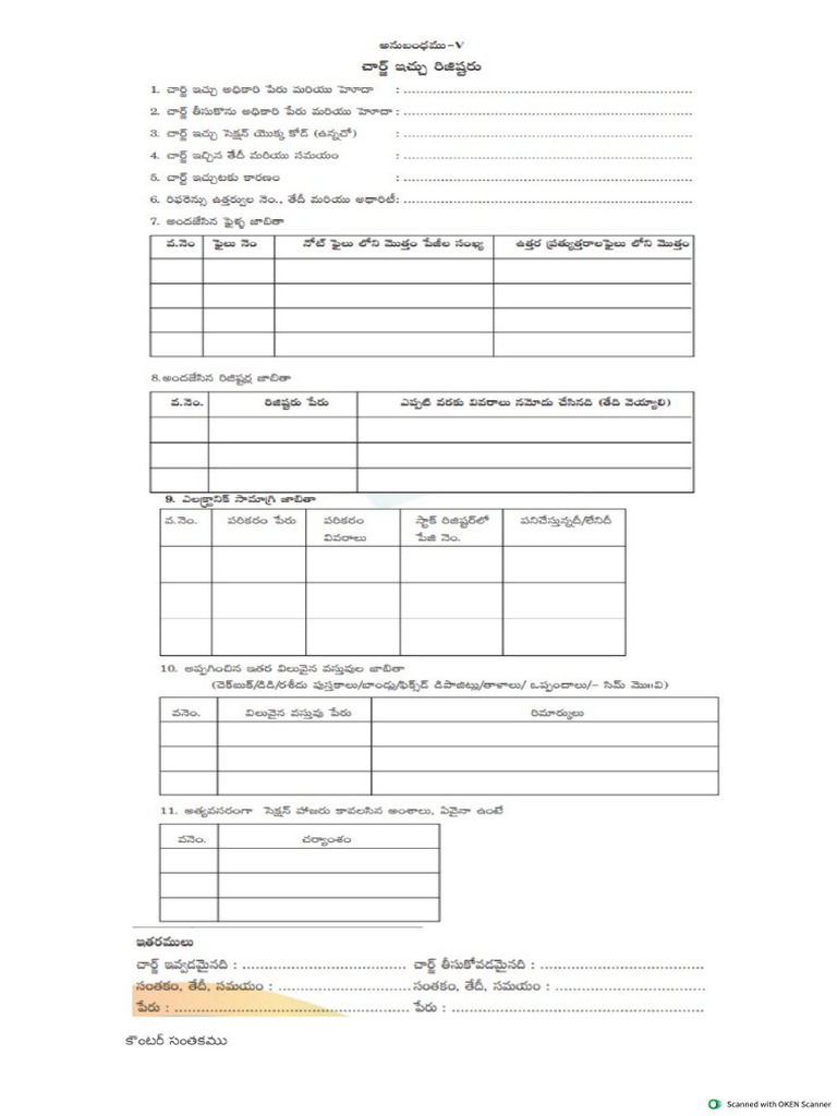 Charge List | PDF