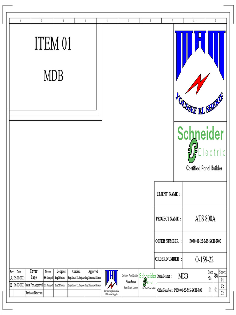 ATS 800A Panel Specifications | PDF | Switch | Relay