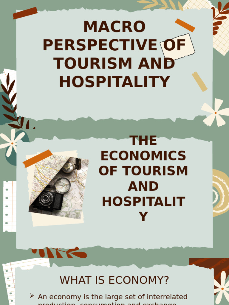 Economic Impact of Tourism and Hospitality | PDF | Tourism | Economics