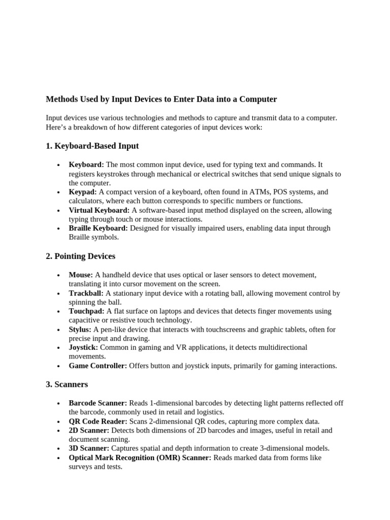 Input Methods for Handheld Devices | PDF | Touchscreen | Computer Keyboard