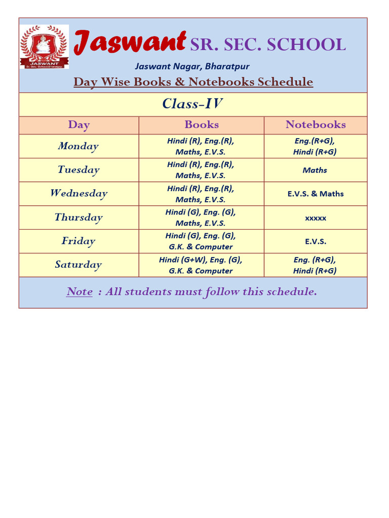 Class 4th | PDF