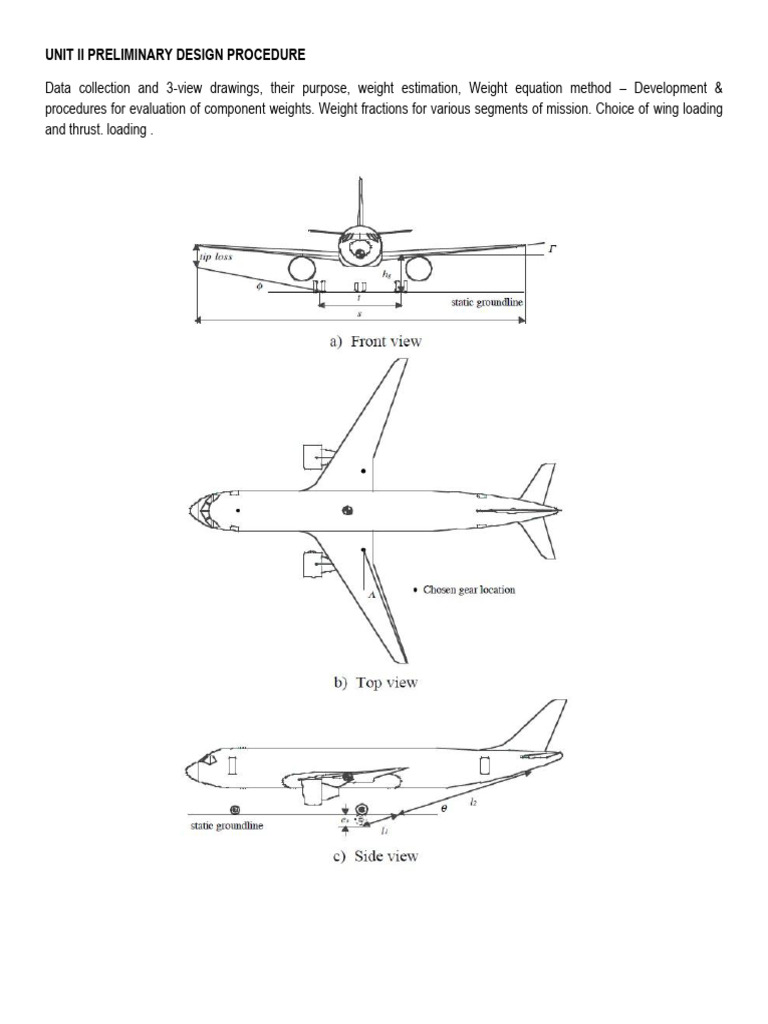 Aircraft Weight Estimation Methods | PDF | Payload | Airplane