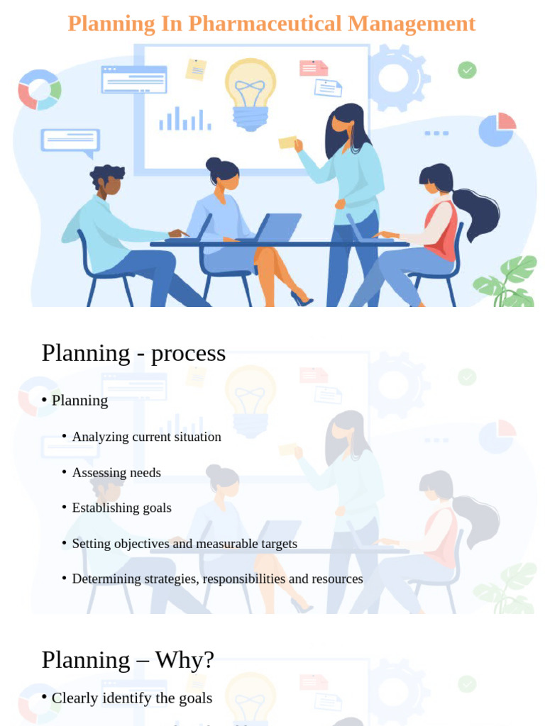 Effective Planning in Pharmaceutical Management | PDF