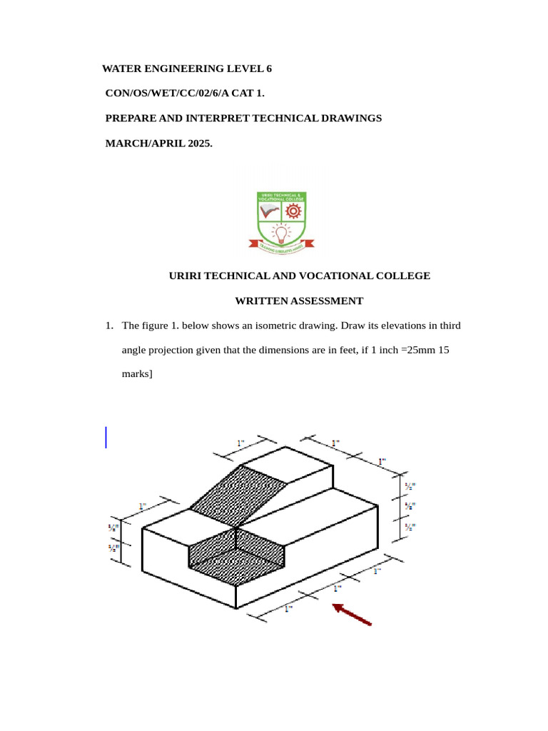 Water Engineering Level 6 Assessment | PDF