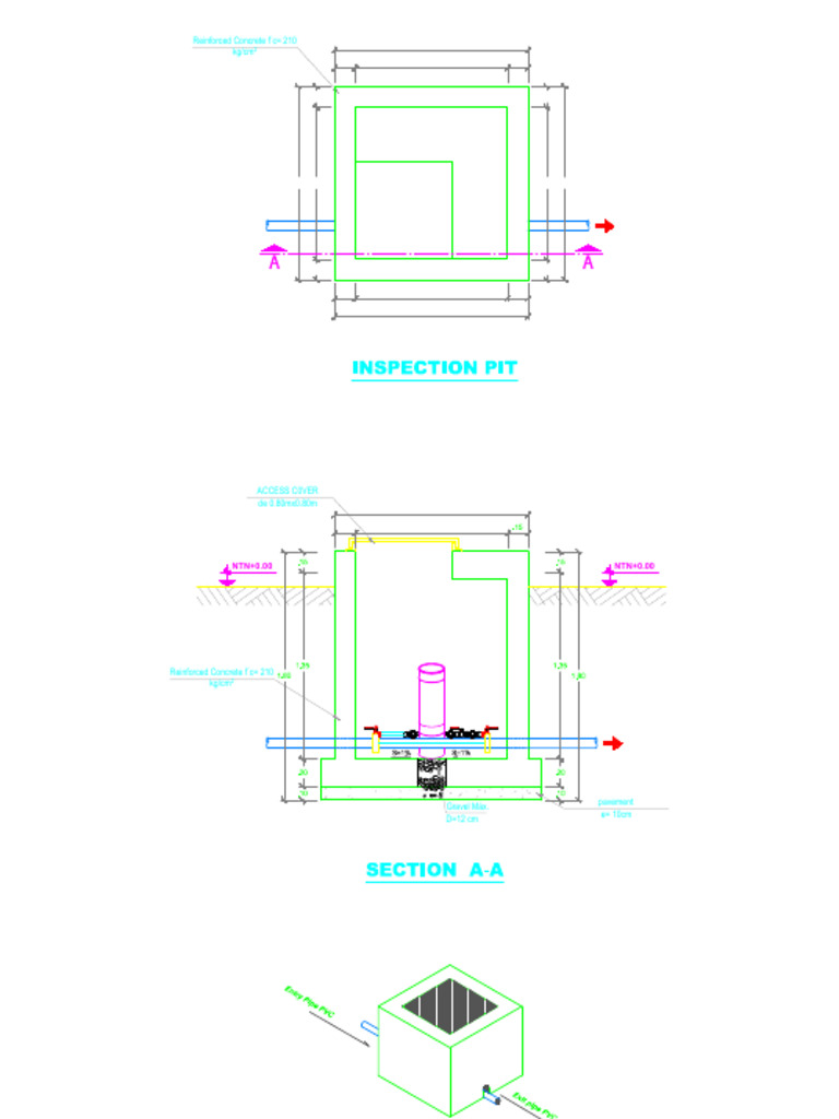Inspection Pit Reservoir 25m3 | PDF